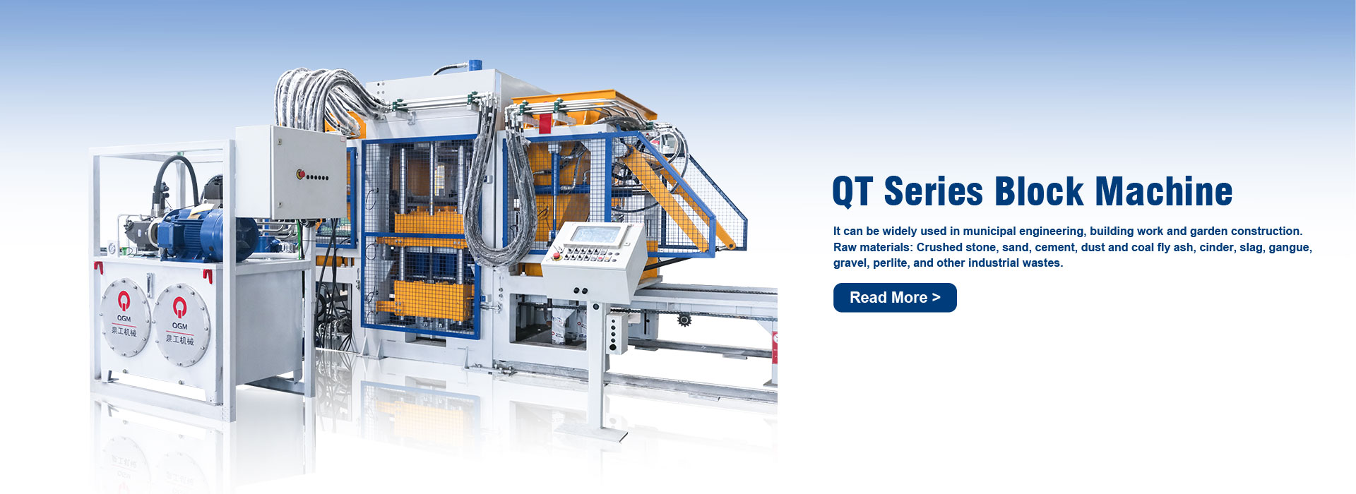 QT-serien Block Machine Factory